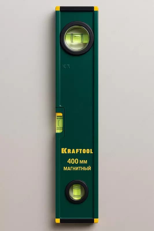Kraftool 400 мм, магнитный уровень с зеркальным глазком — 2