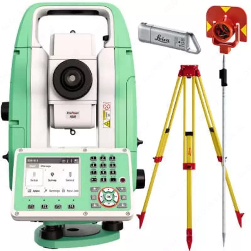 Комплект тахеометра Leica TS03 R500 2” GST05 + GPR111 + GLS11 + MS1 — 1