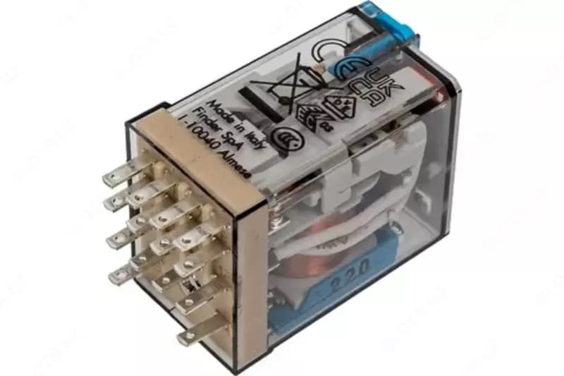 MINIATURE GENERAL PURPOSE RELA / Промежуточное реле; 4 перекидных контакта 7А (= 220В DC) — 2