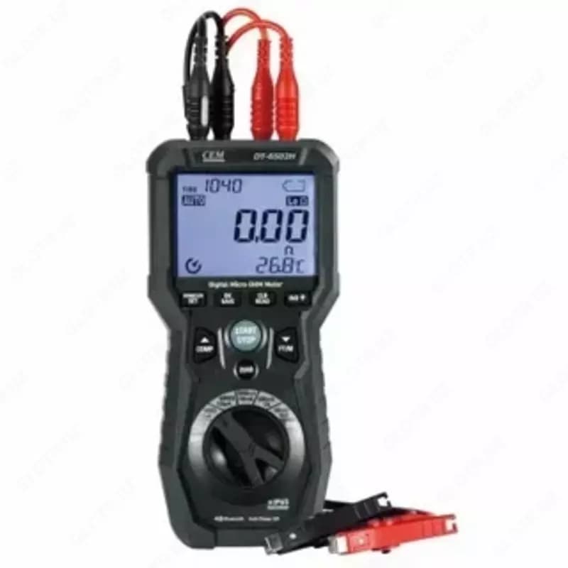DT-6502H - цифровой микроомметр — 1