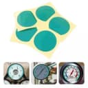 Three-colour pressure-gauge scale stickers, pack of 20