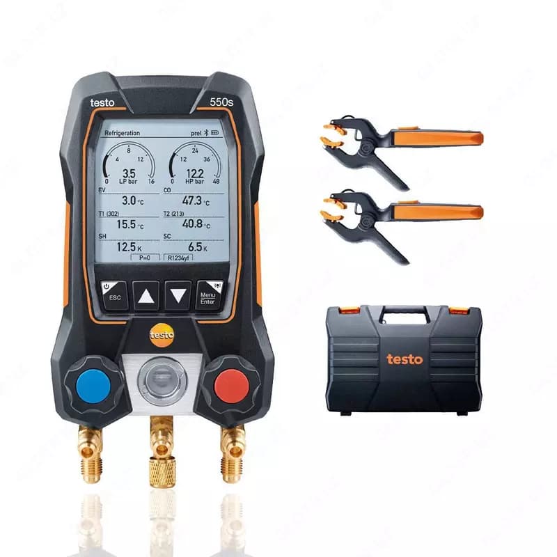 Манометр Testo 550s комплект 2 (0564 5502) — 1