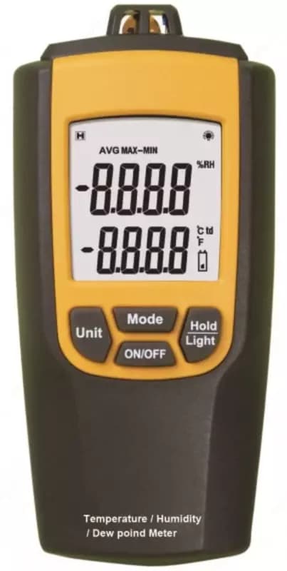 Измеритель температуры/влажности и точки росы VA8010 — 2