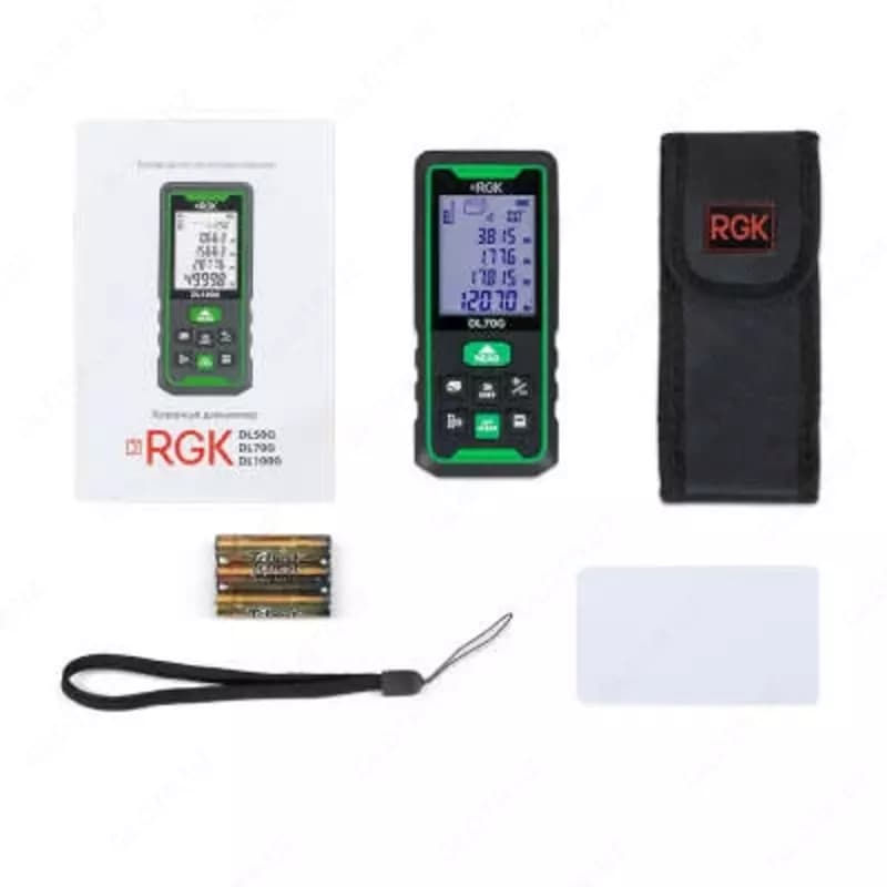 Лазерный дальномер RGK DL100G — 3