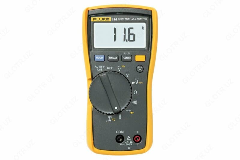 Fluke 116 — мультиметр для специалистов по системам обогрева, вентиляции и кондиционирования воздуха с функцией измерения температуры и микр... — 1