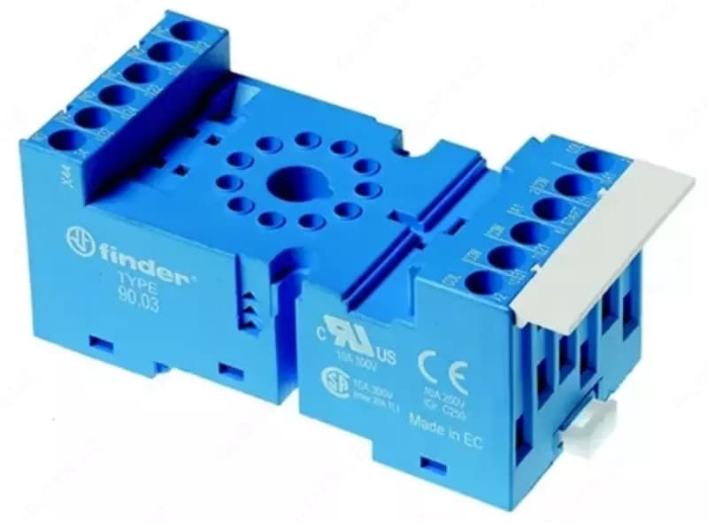 Розетка для реле 60.13 и модулей 99.02, 86.30 CLAMP TERMINAL S — 1