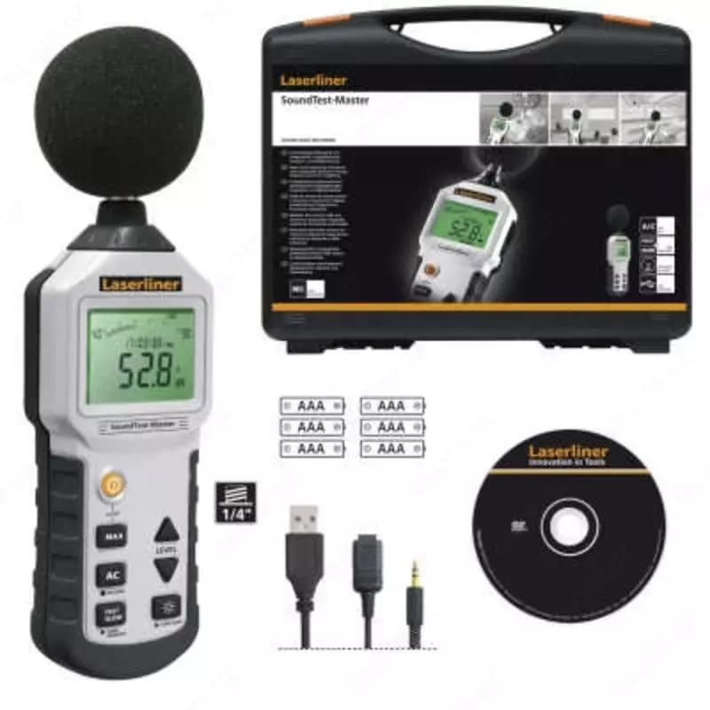 Измеритель уровня шума Laserliner SoundTest-Master (082.070A) — 2