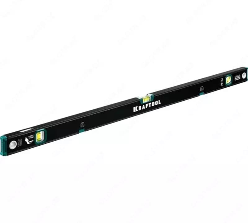 Магнитный уровень KRAFTOOL с зеркальным глазком 1200 мм 34785-120 — 1
