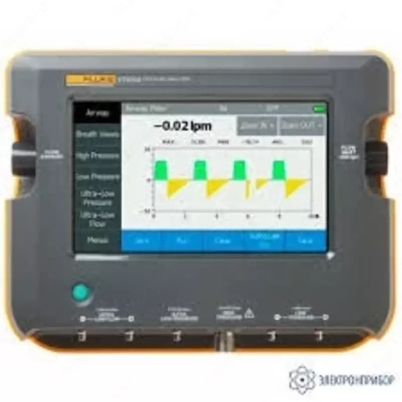 Fluke VT900A — анализатор расхода газов/аппаратов ИВЛ — 1