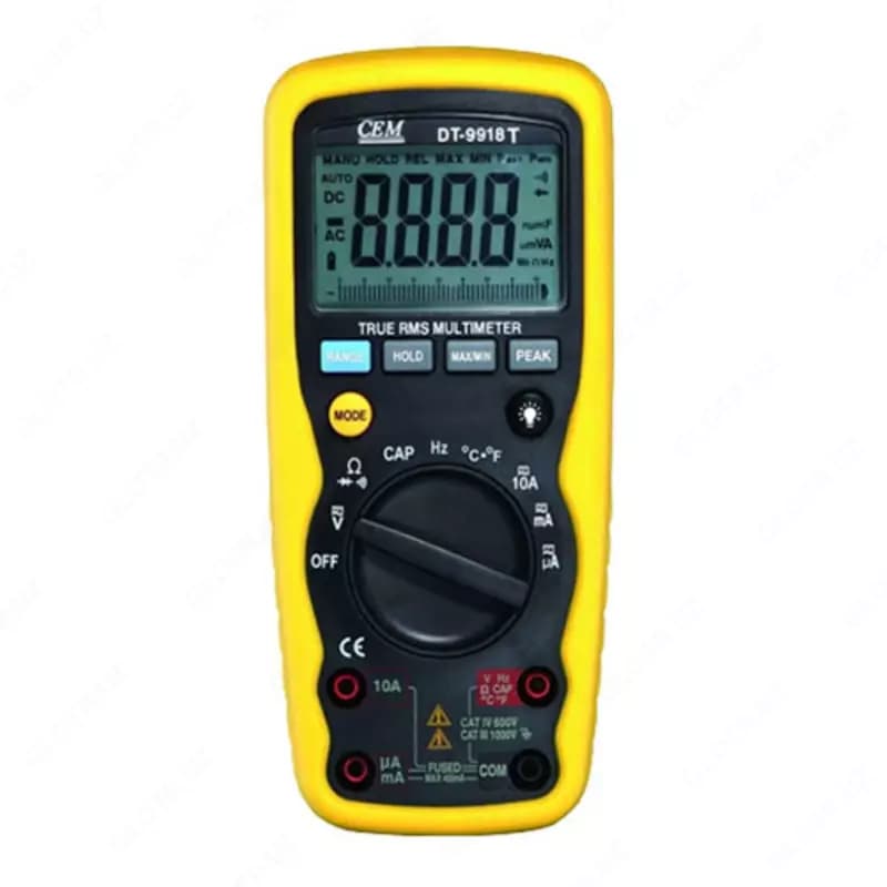 Мультиметр CEM DT-9918T с поверкой — 1
