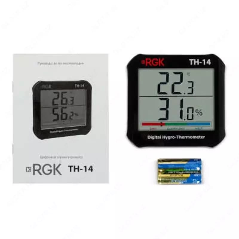 Термогигрометр RGK TH-14 с поверкой — 3