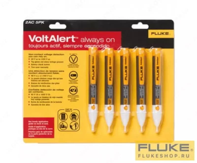 Детектор напряжения FLUKE 2AC/90-1000V5PK — 1