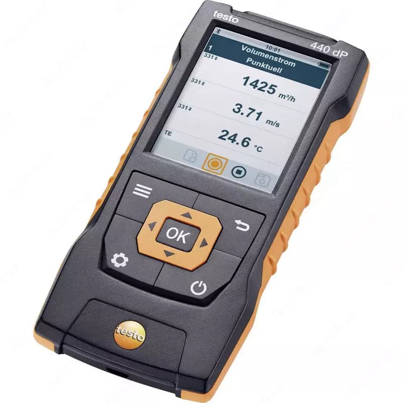 Прибор для измерения скорости и оценки качества воздуха Testo 440 dP (0560 4402) — 1