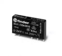 ULTRASLIM RELAY EMR / Ультратонкое реле; 1 перекидной контакт 6А (= 24В Чувст. пост. тока) - герметичное