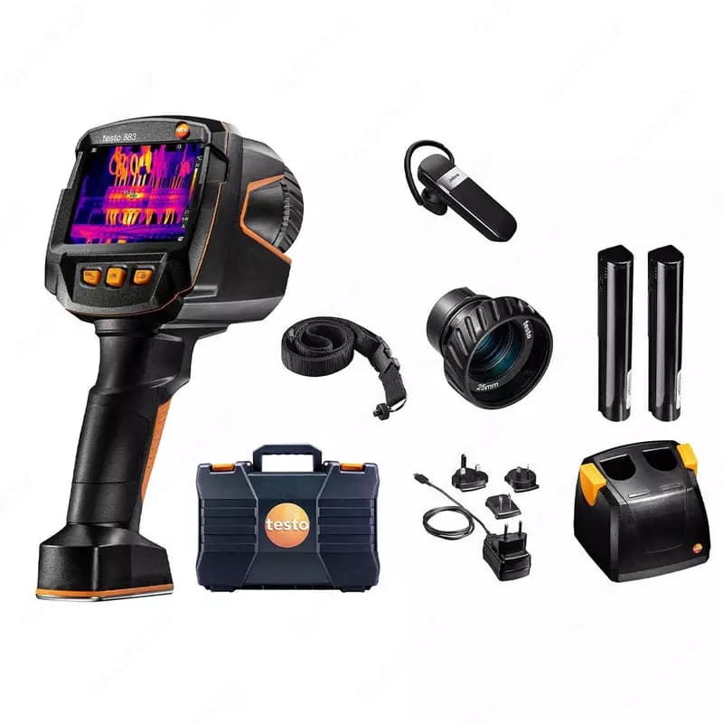 Тепловизор Testo 883 комплект с двумя линзами (0563 8831) — 1