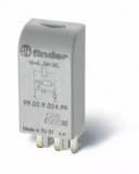 MODULE LED+VAR. 6−24V AC/DC / Зелёный светодиод + варистор (~/= 6 24В AC/DC)
