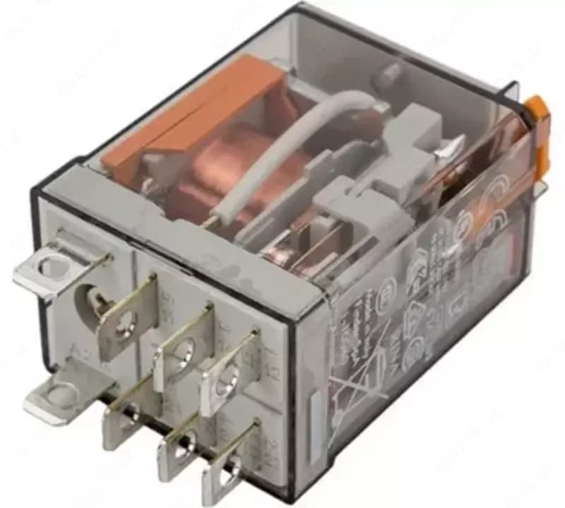 MINIATURE PCB RELAY / Промежуточное реле; 2 перекидных контакта 10А (~ 230В AC) — 1
