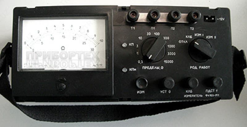 Ф4103-М1 — Измеритель сопротивления заземлений — 2