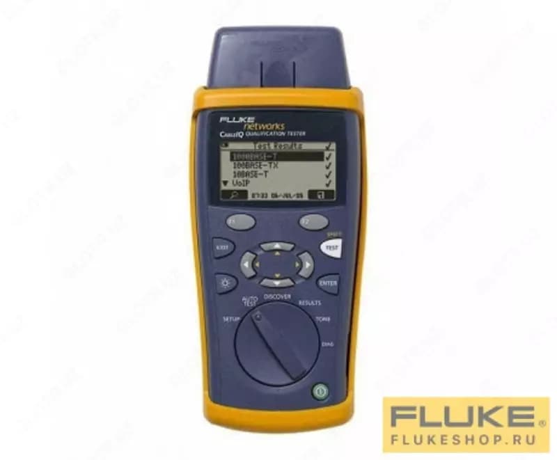 Тестер кабельный квалификационный Fluke Networks CableIQ-KRQ — 1