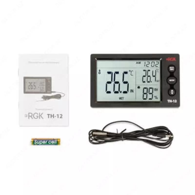 Термогигрометр RGK TH-12 (776462) — 3