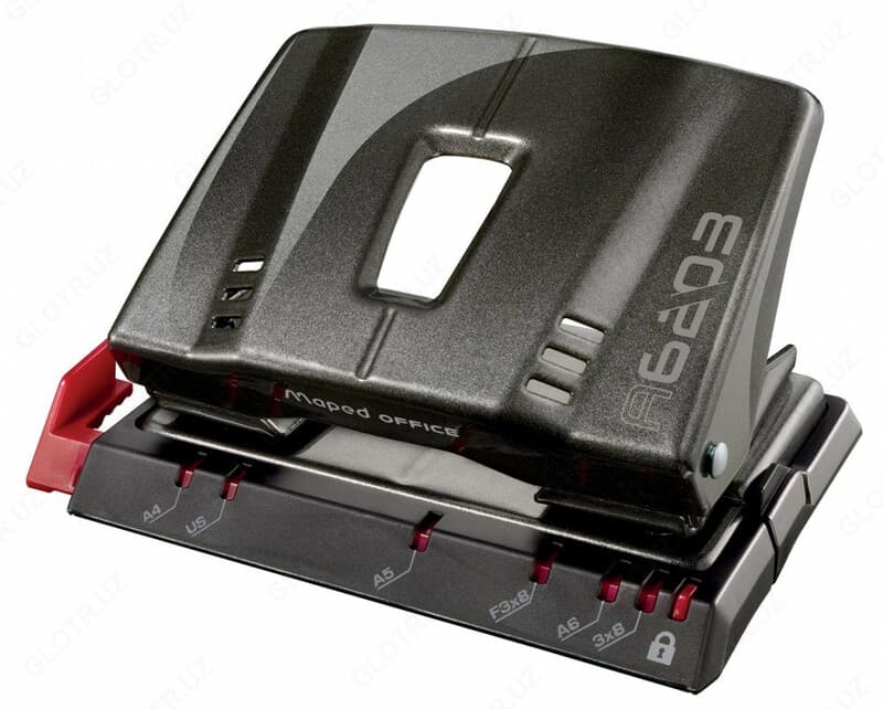 Дырокол Maped 620311 (25лист Advanced Metal) черный — 2