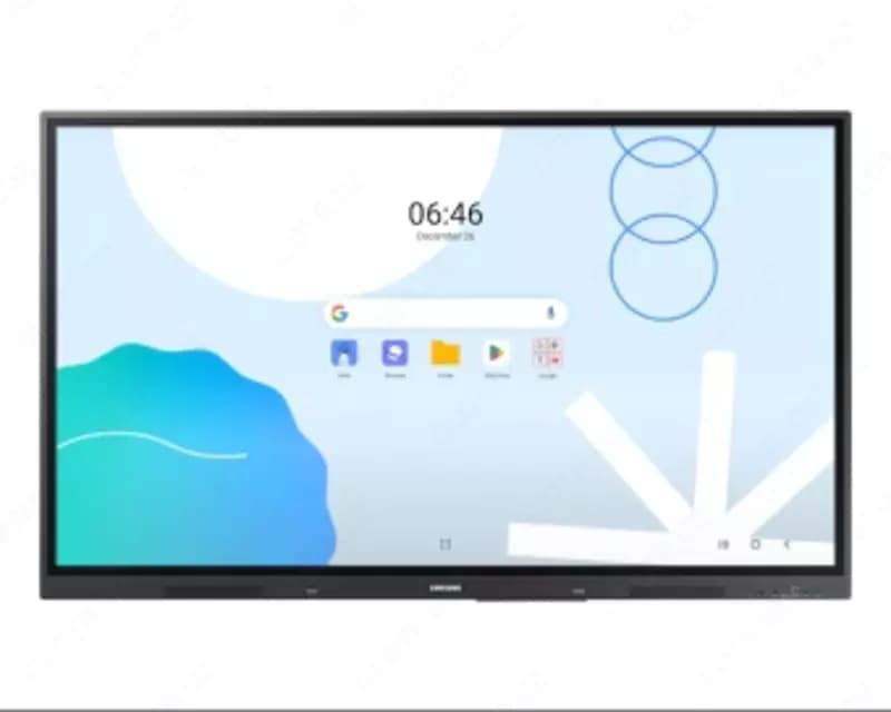 Профессиональный интерактивный дисплей Samsung 75" WAF (LH75WAFWLNCXCI) 4K UHD / Touch Screen / Interactive Display / Android / HDMI — 1