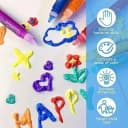 Уникальный набор ручек с Puffy Magic Ink для изготовления 3D-художественных изделий (6 шт)