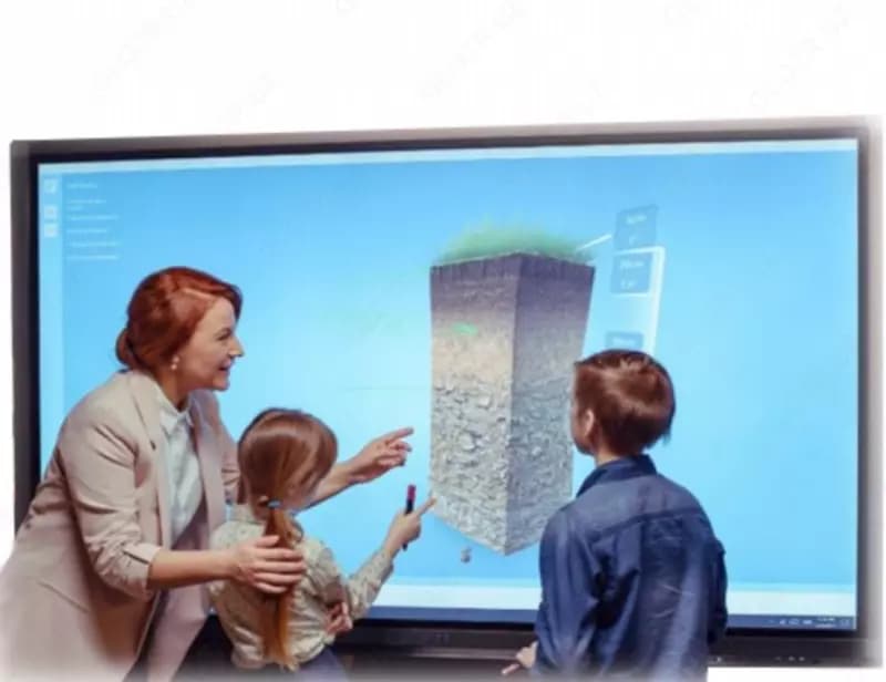 ИНТЕРАКТИВНАЯ СЕНСОРНАЯ ПАНЕЛЬ 75-дюйм С ОПС и мобильного стенда POWER TOUCH — 6