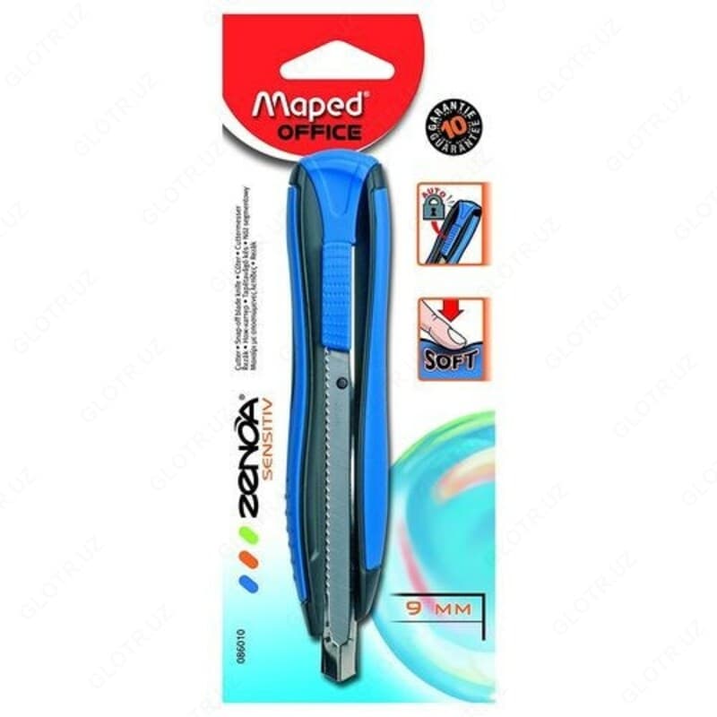 Нож канцелярский Maped 086010 (9мм, Zenoa) — 1