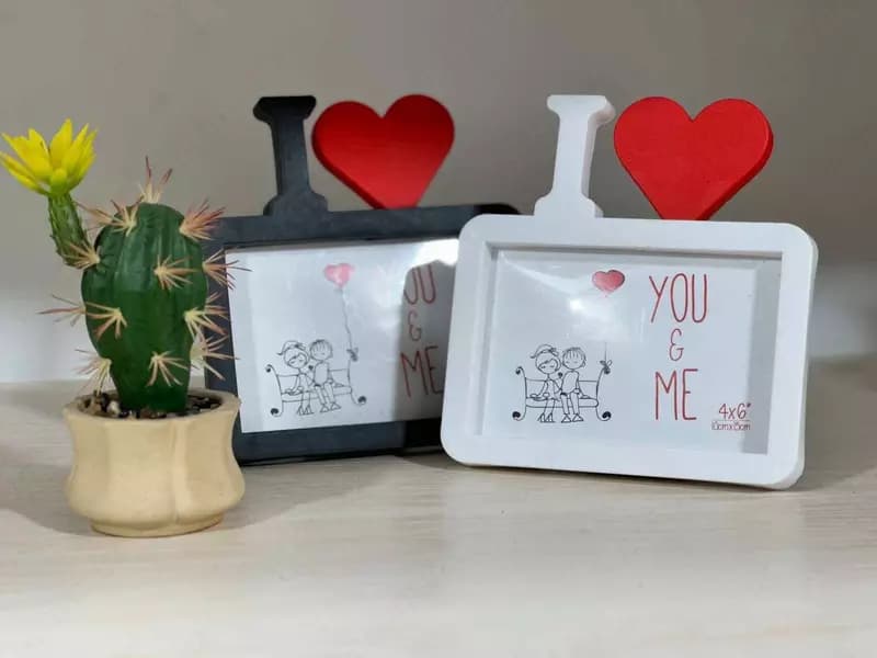 Фоторамка коллаж для влюблённых I Love 15х10см — 1