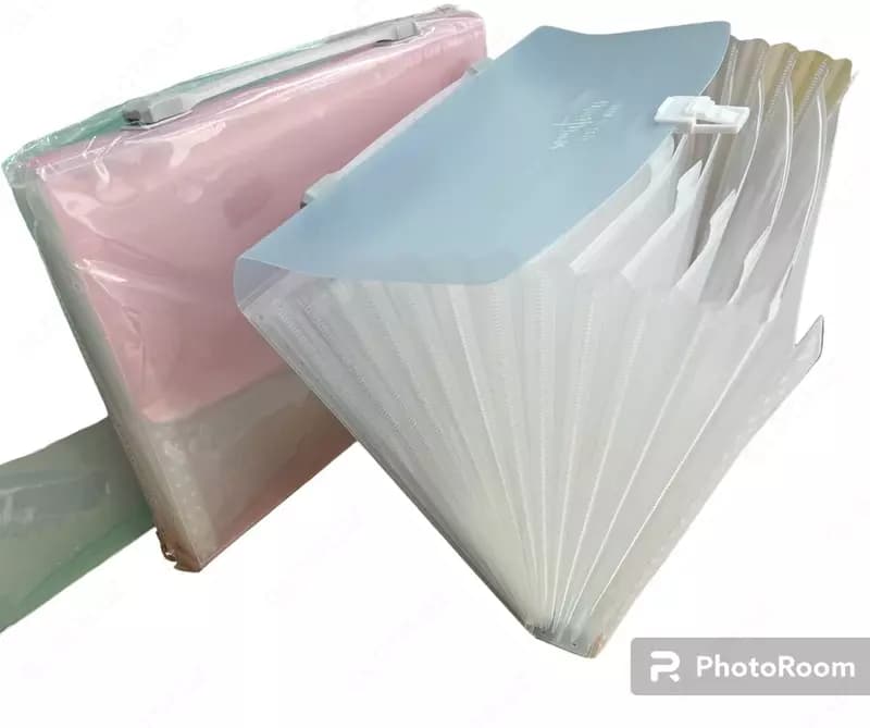 Папка-портфель прозрачный — 2