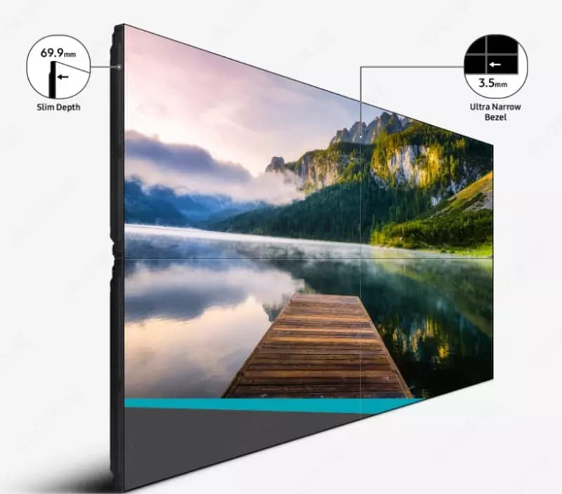 Профессиональный видеостенный дисплей Samsung 55" LH55VMBEBGBXCI. — 5
