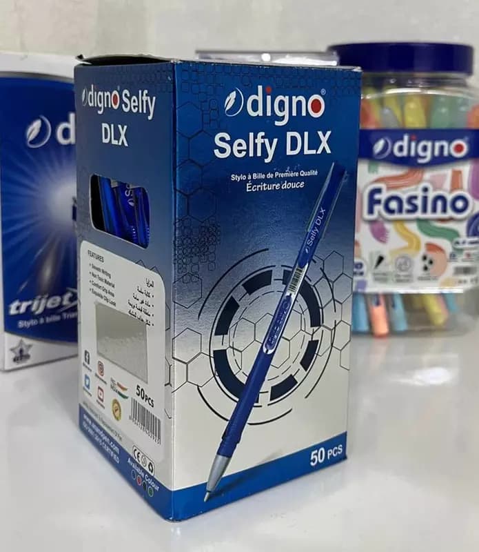 Канцелярская шариковая ручка ”Digno Selfy” (Синяя) — 4