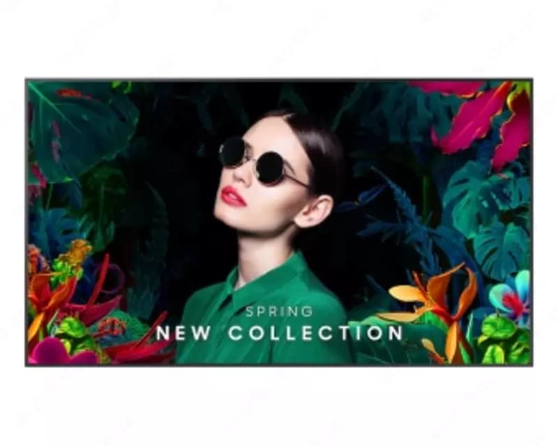 Жидкокристаллический профессиональный дисплей Samsung 98" QMC (LH98QMCEBGCXCI) VA / 4K UHD / Smart Signage / HDMI / Wi-Fi / Tizen — 1