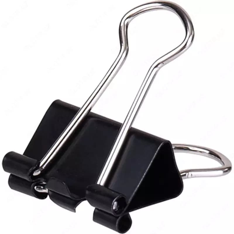 Зажим 19мм 12шт (чр) iSelect EZ55 Deli — 1