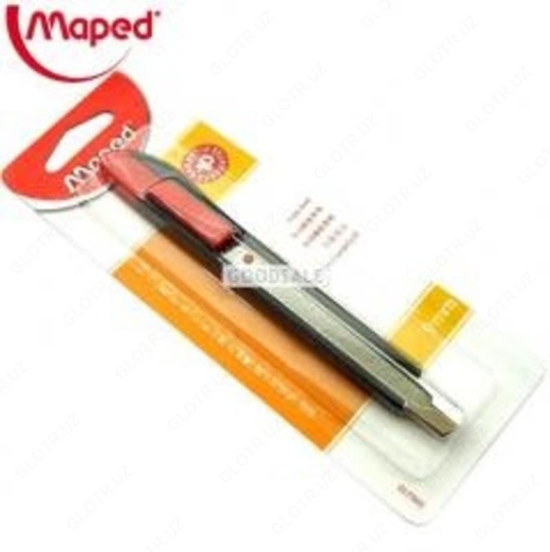 Нож канцелярский Maped 096210 (9мм Metal/Plastic) — 1