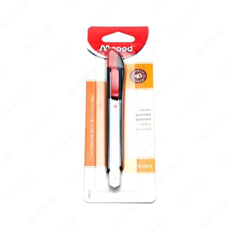 Нож канцелярский Maped 096210 (9мм Metal/Plastic) — 2