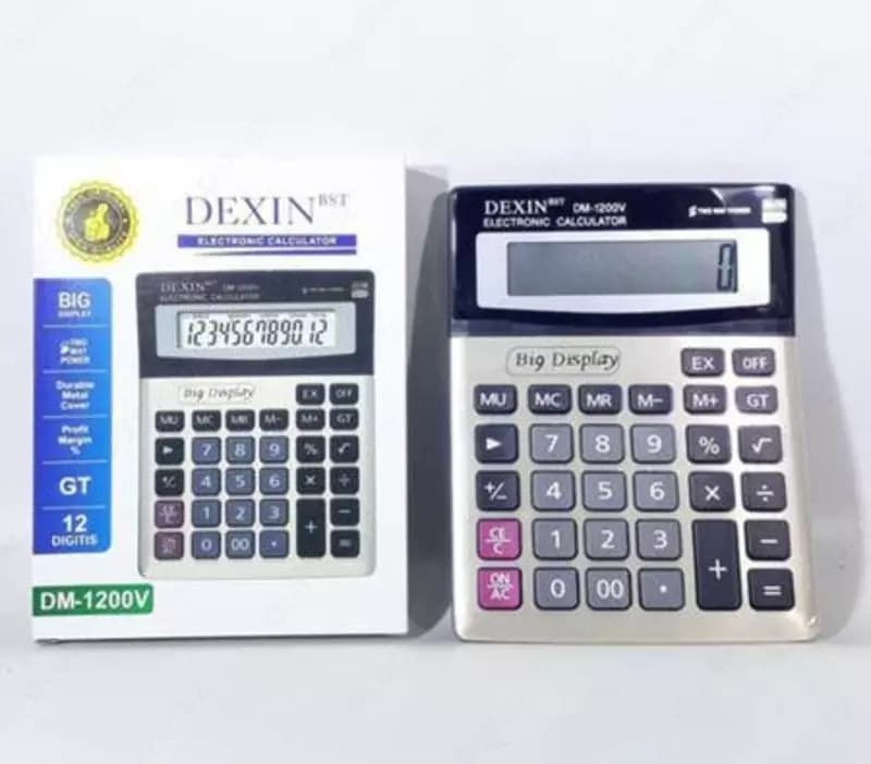Калькулятор Dexin 1200 — 1