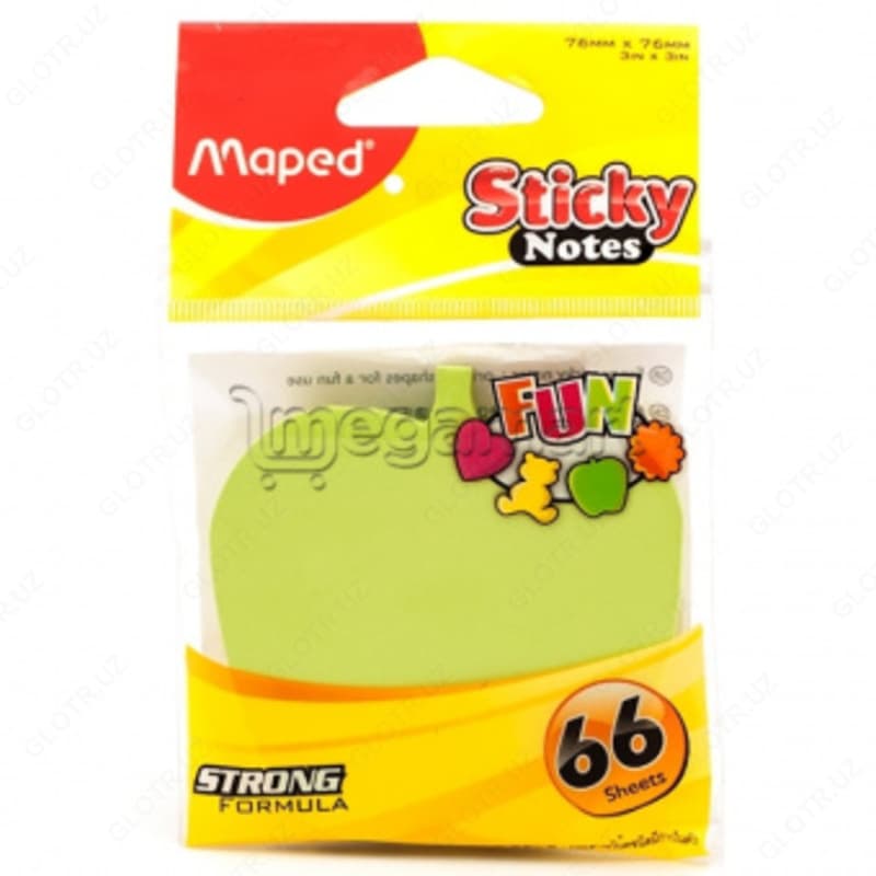 Стикер (Самоклеящая бумага) Maped 895050AA (66лист/76*76мм Fun) — 2