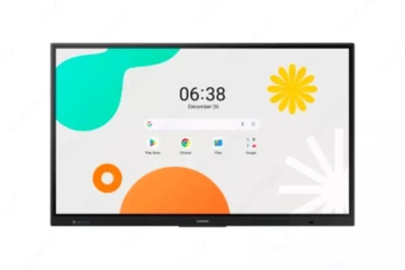 Профессиональный интерактивный дисплей Samsung 86” WAF (LH86WAFWLGCXCI) 4K UHD / Touch Screen / Interactive Display / Android / HDMI — 1