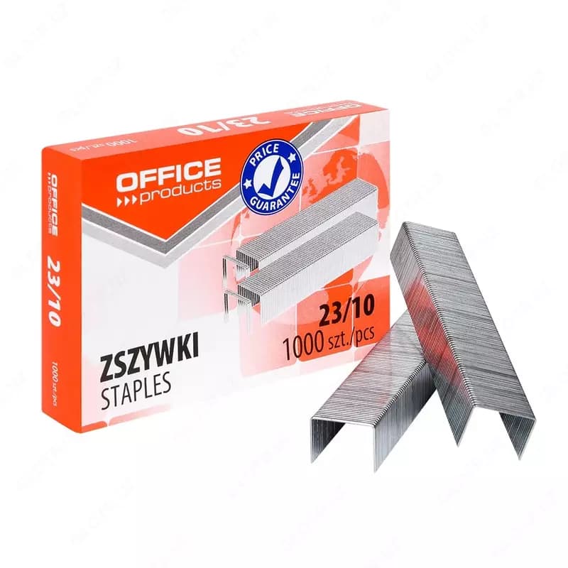 Скобы для степлера OFFICE PRODUCTS № 23/10, 1000 шт. — 2
