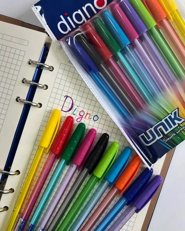 DIGNO ручка цветная 10цв — 1