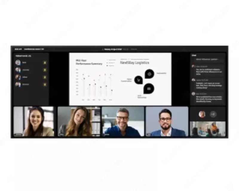 Жидкокристаллический профессиональный дисплей Samsung 105" QPD-5 (LH105QPD5BGXCI) 5K UHD / Ultra-Wide / Smart Signage / HDMI / DP — 1