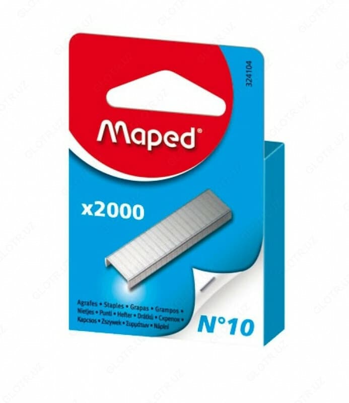 Скобы для степлера Maped 324104 (#10, по 2000шт.) — 1