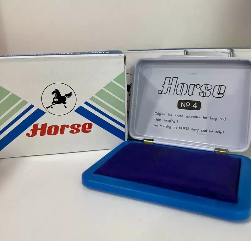 Штемпельная Подушка Horse №4 — 1