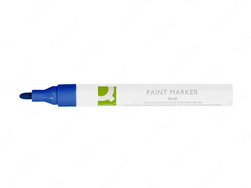 Маркер перманентный PAINT MARKER Q-CONNECT OIL BASED, синий — 2