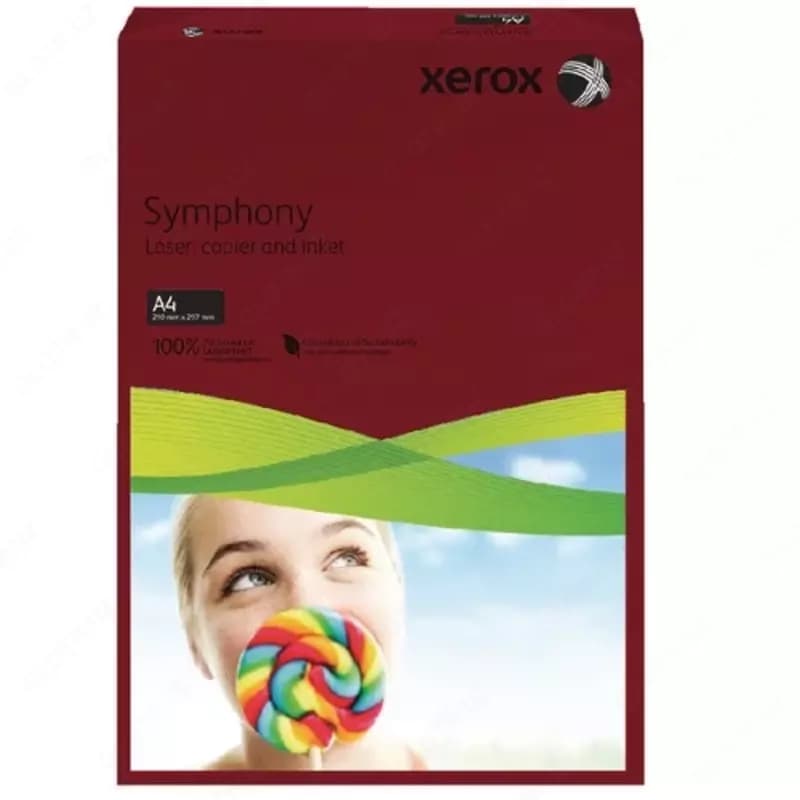 Бумага Xerox SYMPHONY Dark Red А4 80 г/м², 500 листов — 1