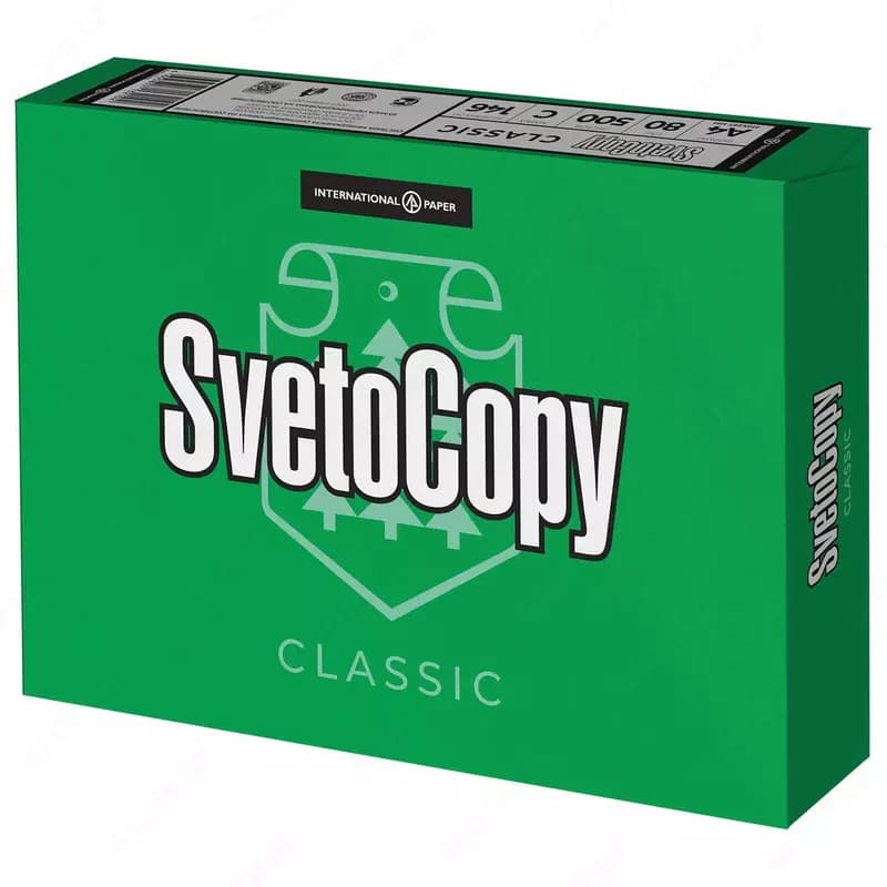 Бумага офисная A4 SVETOCOPY 500листов — 1
