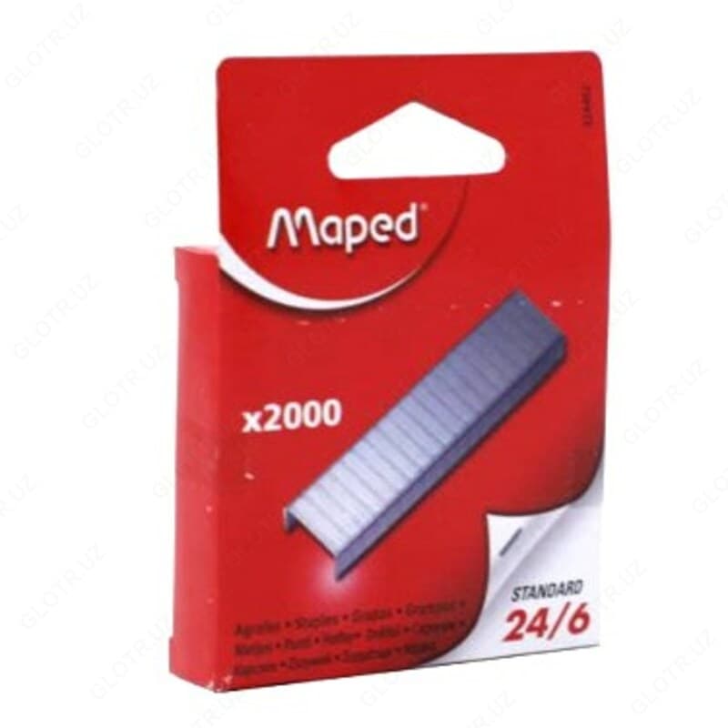 Скобы для степлера Maped 324402 (#24/6, по 2000шт.) — 1