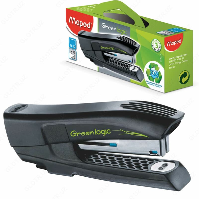 Степлер Maped 353211 (#10, Greenlogic) — 1